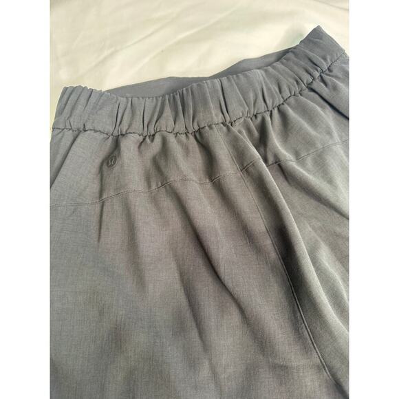 Lululemon Flat-Front Relaxed Short 4" - Picture 8 of 9